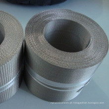 Pano de filtro holandês reverso de aço inoxidável de malha do Weave 304 para a máquina do filme de estiramento